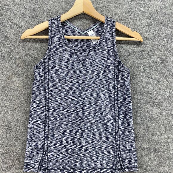 Ivivva Lululemon Activewear Tank Girls XS Gray Sleeveless Round Neck Nylon - Picture 3 of 9